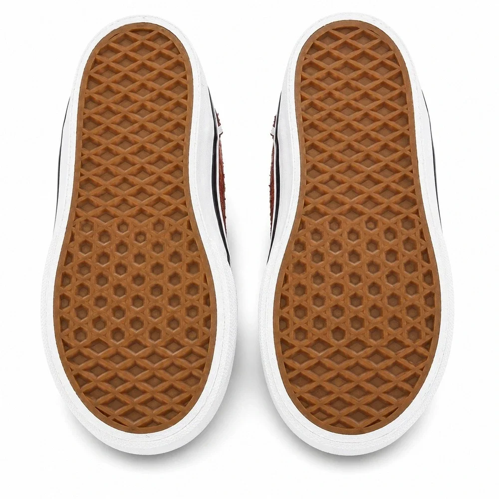 Vans MTE Mountain Edition Toddler Boys Size 5 Brown Suede Hook Loop Skate Shoes‎